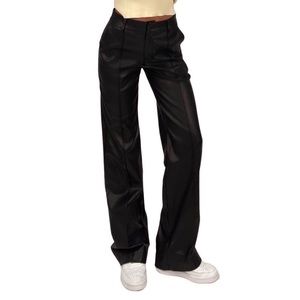 Venderby’s PU Vera Black Leather Pants
